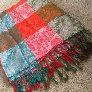 Cashmere scarf/coverup